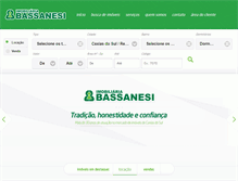 Tablet Screenshot of bassanesi.com.br
